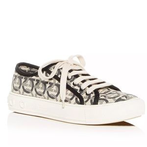 Salvatore Ferragamo
Women's Wimbledon Gancini Print Low-Top Sneakers